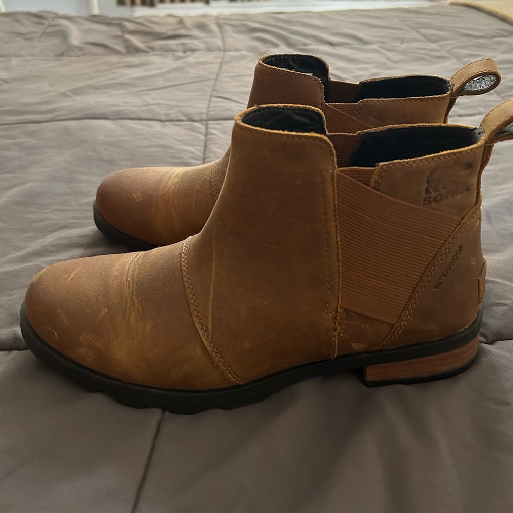 Sorel Tan Winter Booties